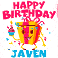 Funny Happy Birthday Javen GIF