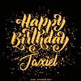 Happy Birthday Card for Jaxiel - Download GIF and Send for Free