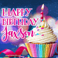 Happy Birthday Jaxson - Lovely Animated GIF