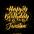 Happy Birthday Card for Jaxston - Download GIF and Send for Free