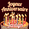 Joyeux anniversaire Jaxtyn GIF