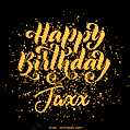 Happy Birthday Card for Jaxx - Download GIF and Send for Free