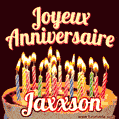 Joyeux anniversaire Jaxxson GIF