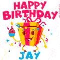 Funny Happy Birthday Jay GIF