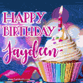 Happy Birthday Jaydeen - Lovely Animated GIF