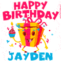 Funny Happy Birthday Jayden GIF