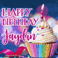 Happy Birthday Jaydin - Lovely Animated GIF