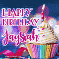 Happy Birthday Jaysiah - Lovely Animated GIF
