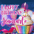 Happy Birthday Jeancarlo - Lovely Animated GIF