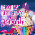 Happy Birthday Jedaiah - Lovely Animated GIF