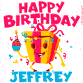Funny Happy Birthday Jeffrey GIF
