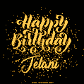 Happy Birthday Card for Jelani - Download GIF and Send for Free
