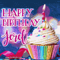 Happy Birthday Jerel - Lovely Animated GIF