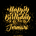 Happy Birthday Card for Jermari - Download GIF and Send for Free