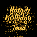 Happy Birthday Card for Jerod - Download GIF and Send for Free