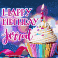 Happy Birthday Jerrod - Lovely Animated GIF