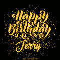 Happy Birthday Card for Jerry - Download GIF and Send for Free