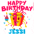 Funny Happy Birthday Jessi GIF