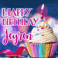 Happy Birthday Jeyren - Lovely Animated GIF