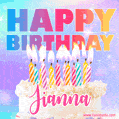Funny Happy Birthday Jianna GIF
