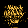 Happy Birthday Card for Joell - Download GIF and Send for Free