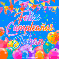 Feliz Cumpleaños Johan (GIF)