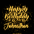 Happy Birthday Card for Johnathon - Download GIF and Send for Free