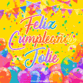Feliz Cumpleaños Jolie (GIF)
