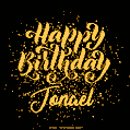 Happy Birthday Card for Jonael - Download GIF and Send for Free