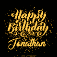 Happy Birthday Card for Jonathan - Download GIF and Send for Free