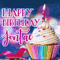 Happy Birthday Jontae - Lovely Animated GIF