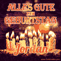 Alles Gute zum Geburtstag Jordan (GIF)