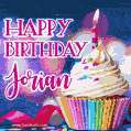 Happy Birthday Jorian - Lovely Animated GIF