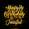 Happy Birthday Card for Josafat - Download GIF and Send for Free