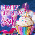 Happy Birthday Josef - Lovely Animated GIF