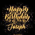 Happy Birthday Card for Joseph - Download GIF and Send for Free