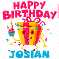 Funny Happy Birthday Josian GIF