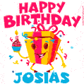 Funny Happy Birthday Josias GIF