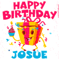 Funny Happy Birthday Josue GIF