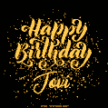 Happy Birthday Card for Jovi - Download GIF and Send for Free