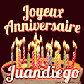 Joyeux anniversaire Juandiego GIF