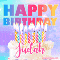 Funny Happy Birthday Judah GIF