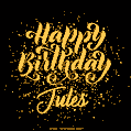 Happy Birthday Card for Jules - Download GIF and Send for Free
