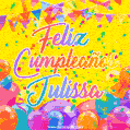 Feliz Cumpleaños Julissa (GIF)