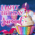 Happy Birthday Juvenal - Lovely Animated GIF