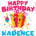 Funny Happy Birthday Kadence GIF