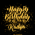 Happy Birthday Card for Kadyn - Download GIF and Send for Free