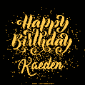 Happy Birthday Card for Kaeden - Download GIF and Send for Free