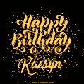 Happy Birthday Card for Kaesyn - Download GIF and Send for Free