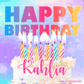 Funny Happy Birthday Kahlia GIF